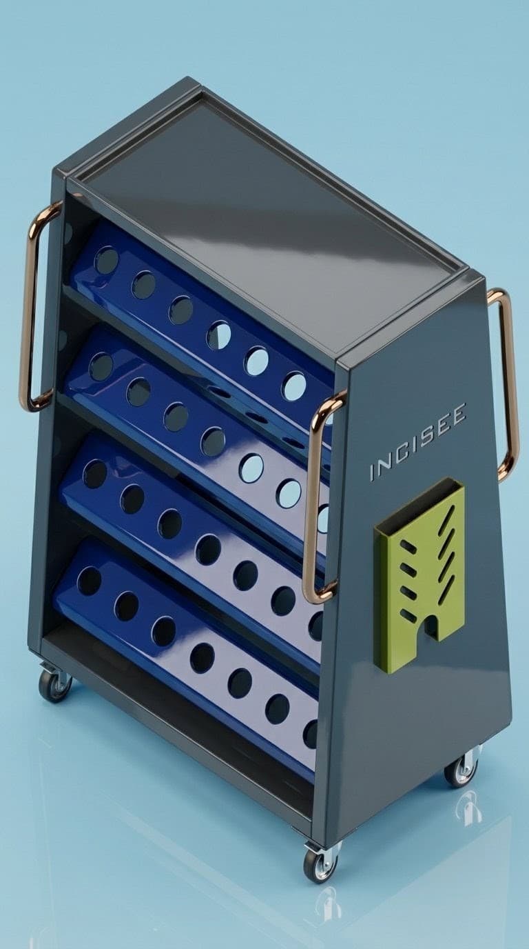 BT-40 Collet Holder Trolley